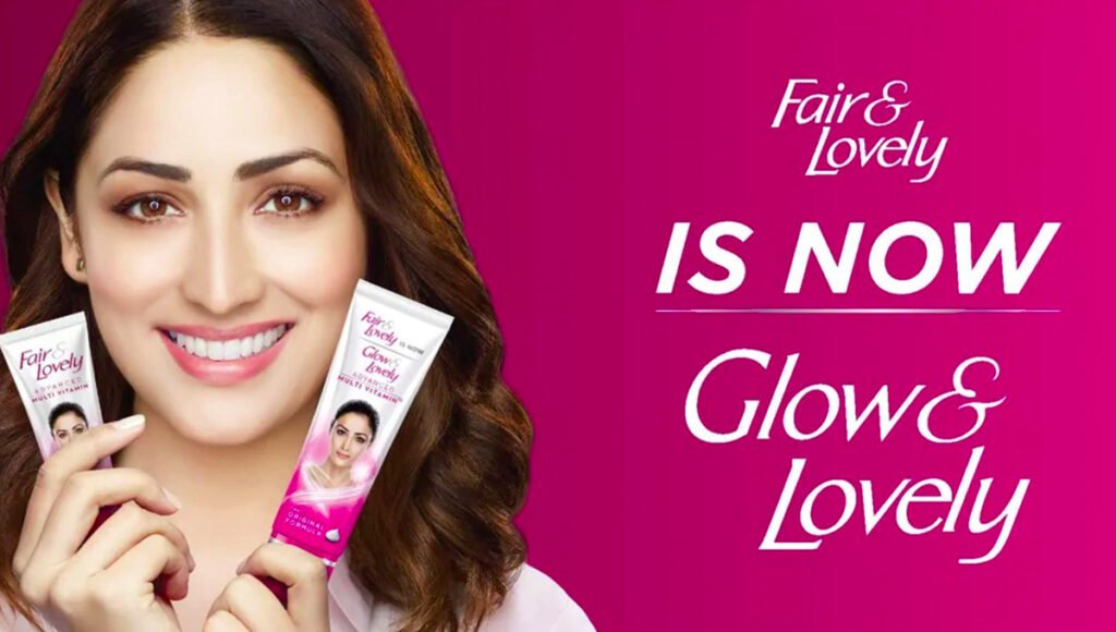 Fair and lovely changes name to glow and lovely