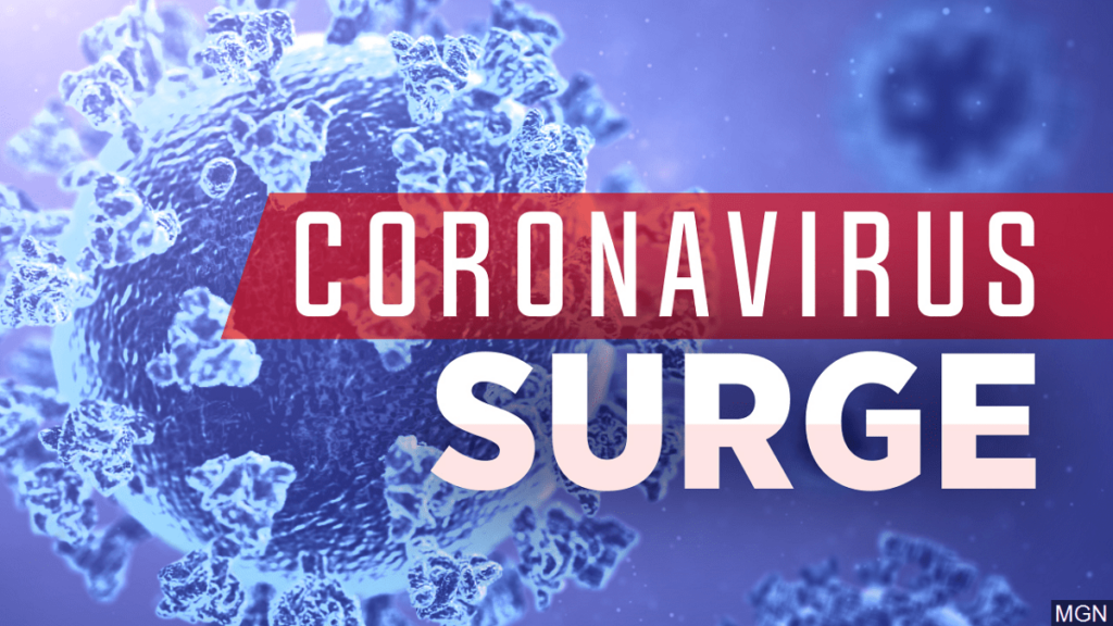 coronavirus daily positivity rate reached 7.21%
