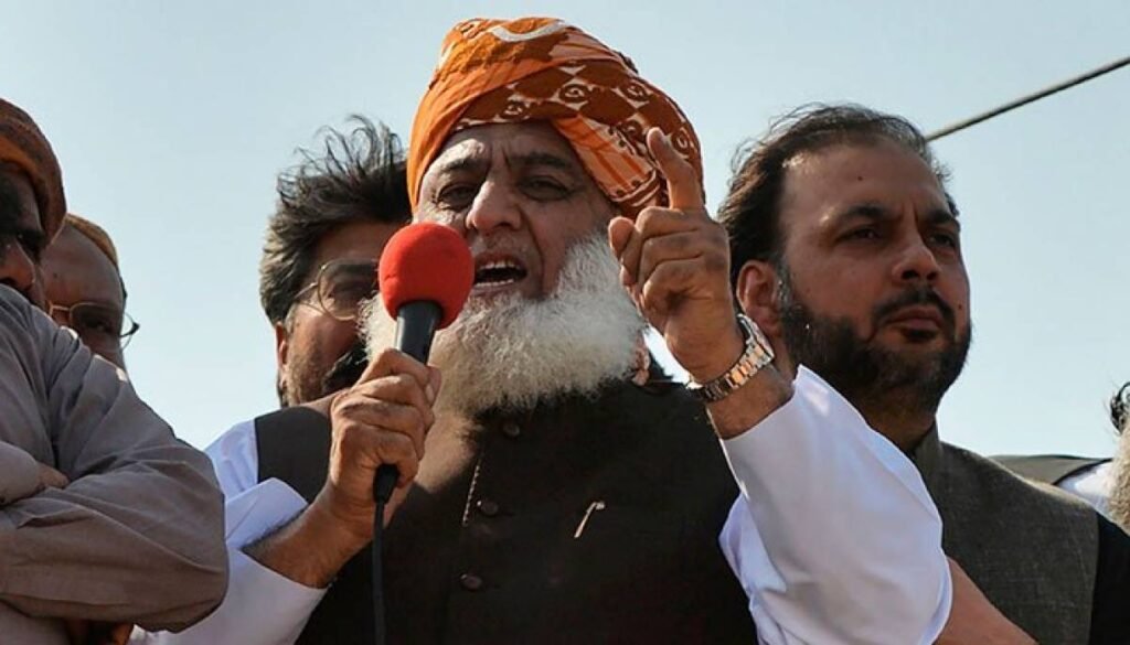 Fazl ur Rehman tells institutions to stick to their boundaries