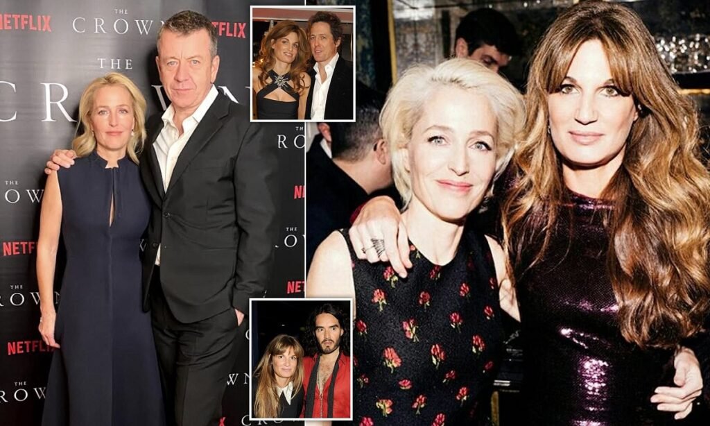 peter morgan breaks off with Jemima khan for Gillian Anderson