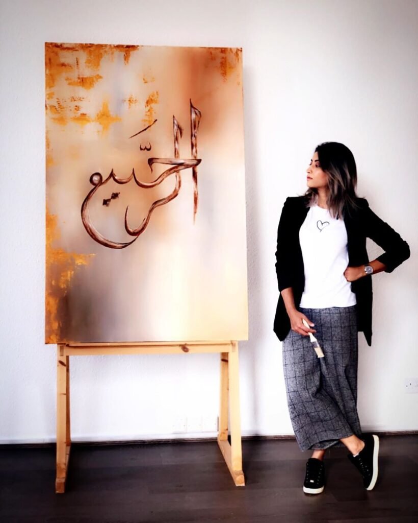 Sumera’s exceptional paintings translate emotions onto canvas