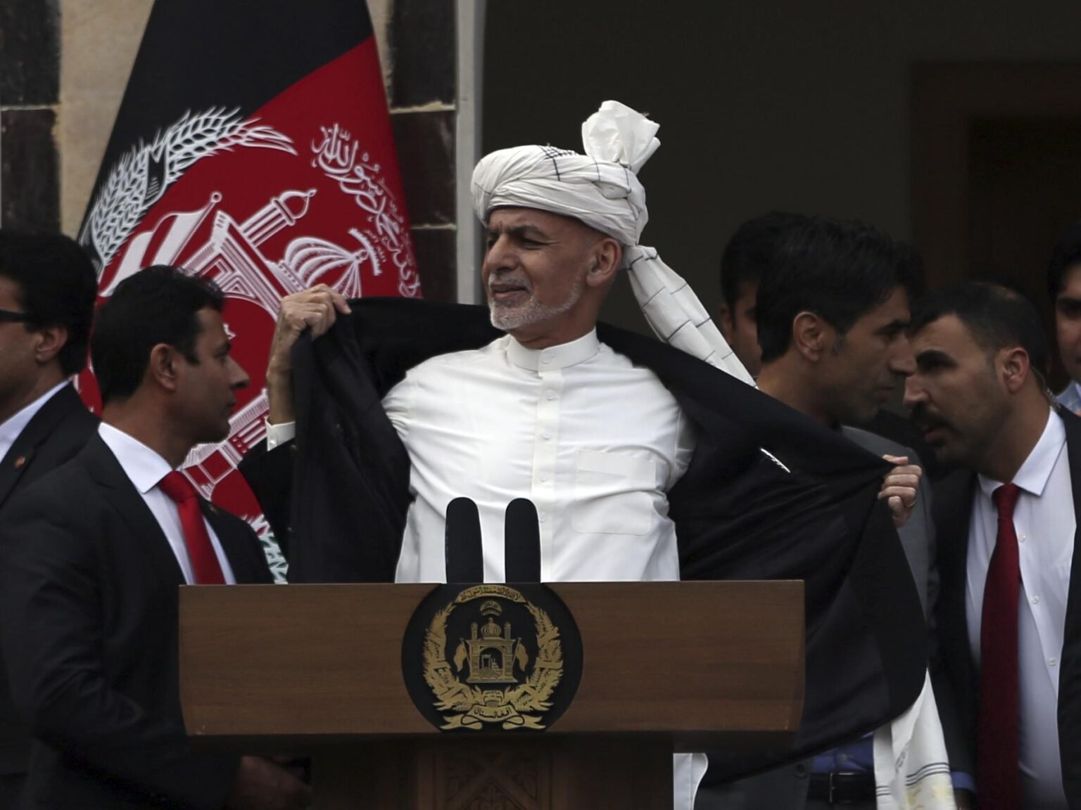 US probing allegations that Ashraf Ghani left Afghanistan with millions of dollars swindled money