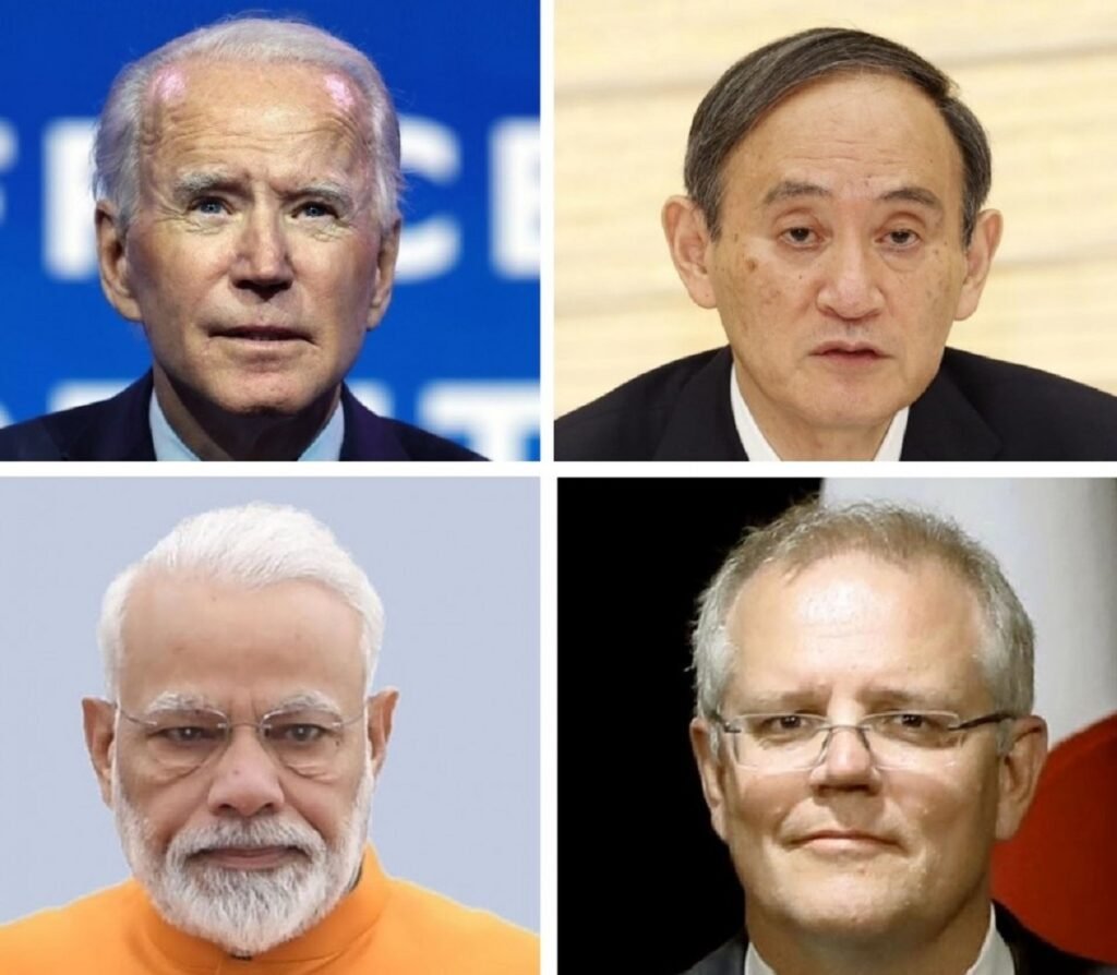 Biden to hold talks with Australia, Japan, India