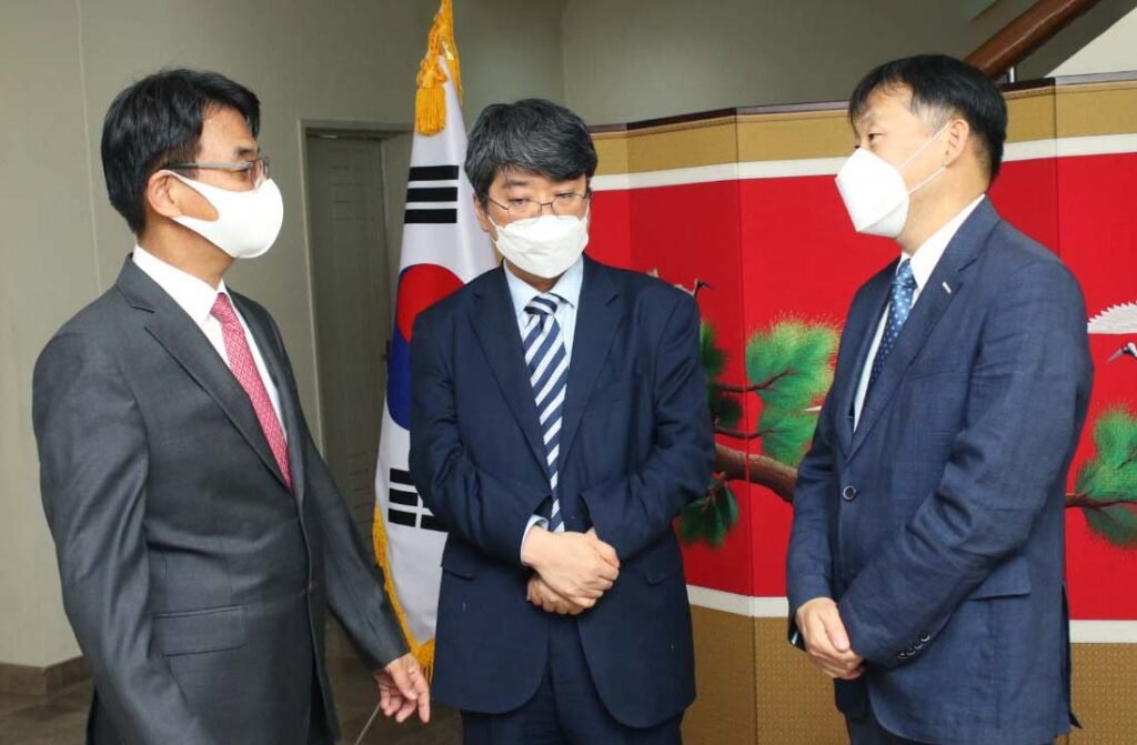 Reception hosted by South Korean Embassy