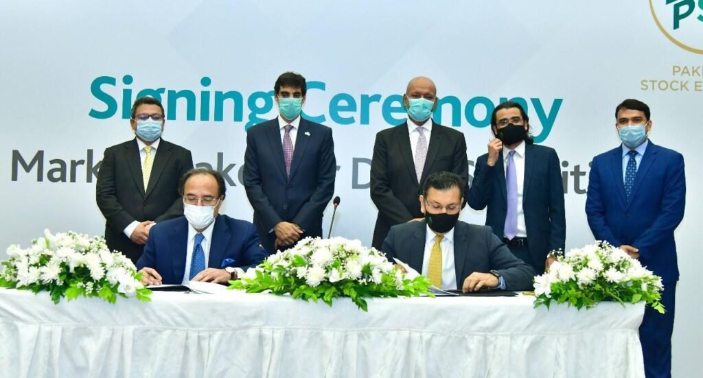The Country’s Largest bank “HBL” As Market Maker – PSX Holds A Gong Ceremony for Its Onboarding