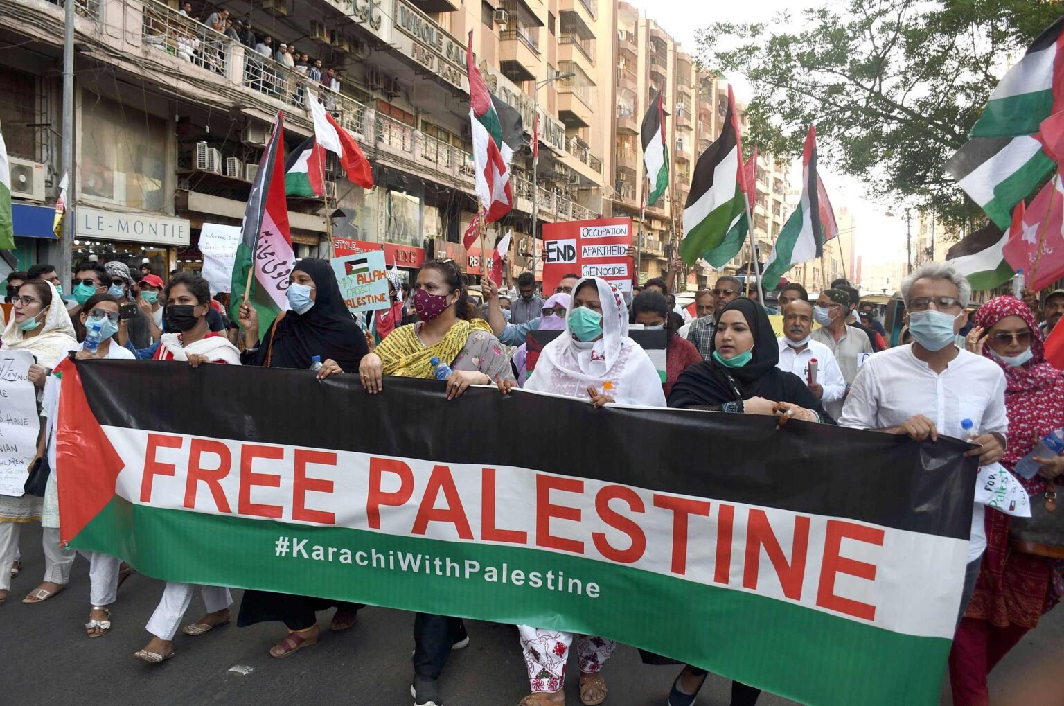 Pakistan Stands With Palestine against The Evil Empire: Countrywide rallies to observe Palestine Solidarity Day