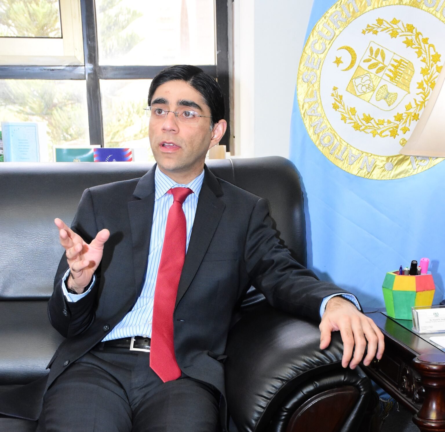 Moeed Yusuf denies reports of meeting Israeli officials