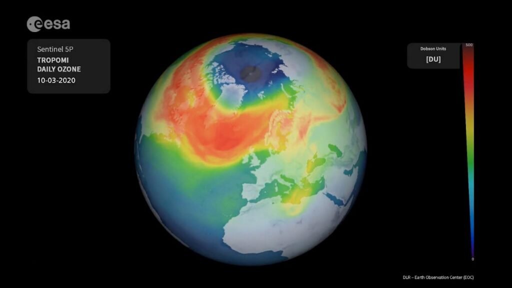 The Expanded Environmental Gap: The largest-ever Arctic ozone hole developed this spring now closed; Scientists