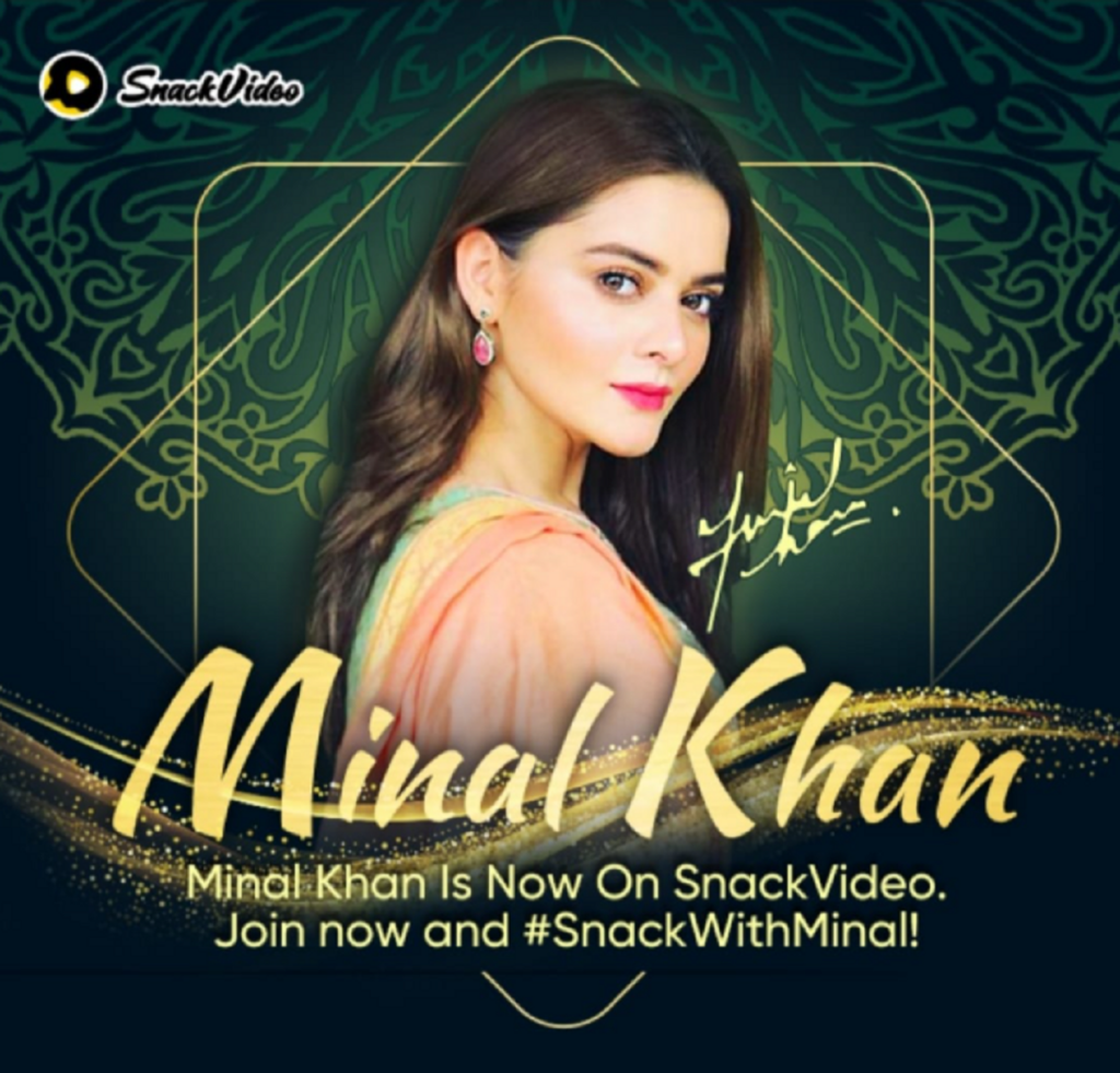 Me In All @ Top – Actor/Entrepreneur: Minal Khan joins SnackVideo