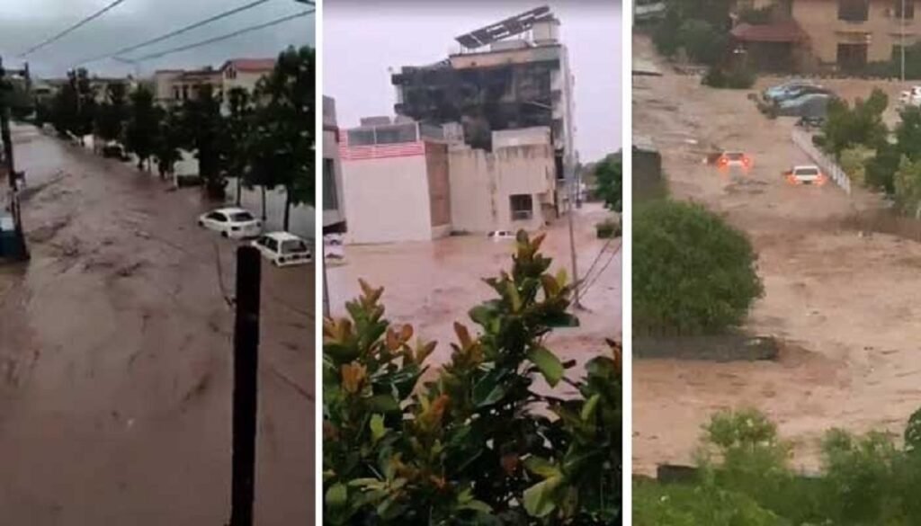 2 killed as urban flooding hits parts of Islamabad following a cloudburst