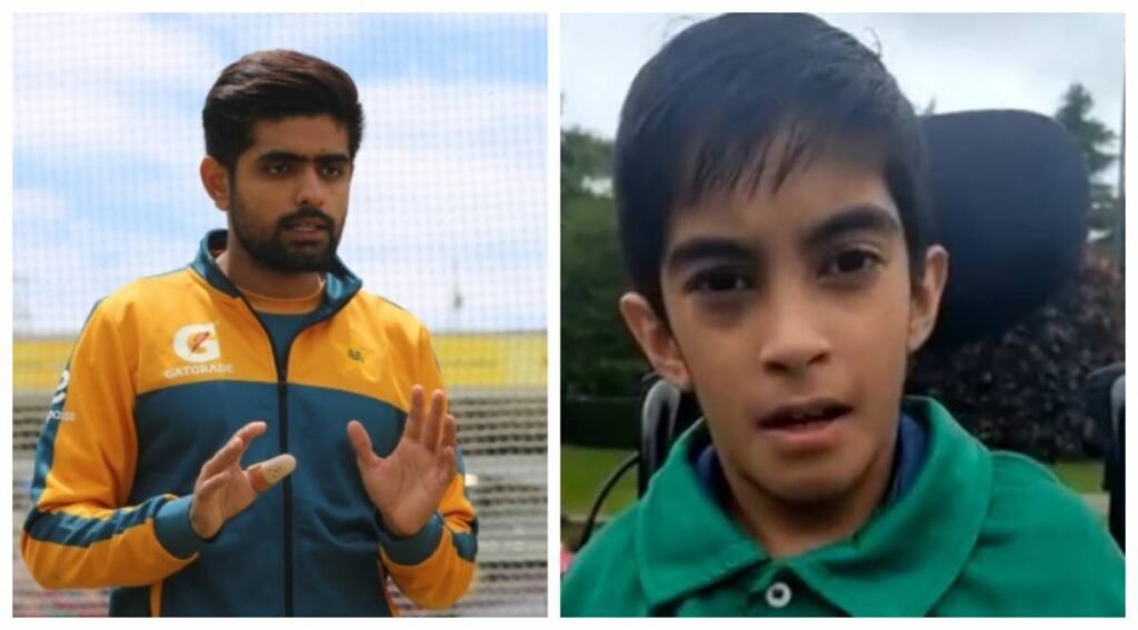 Babar Azam wins hearts after responding to message from differently abled fan