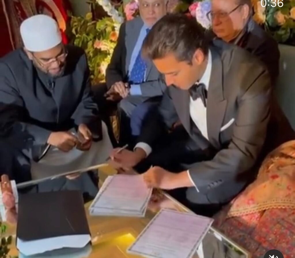 In pictures: Maryam Nawaz’s son Junaid Safdar’s nikah ceremony in London