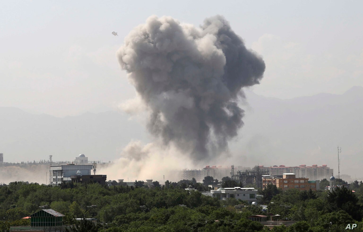 Blasts occurred in US-controlled zones at kabul airport: Zabihullah