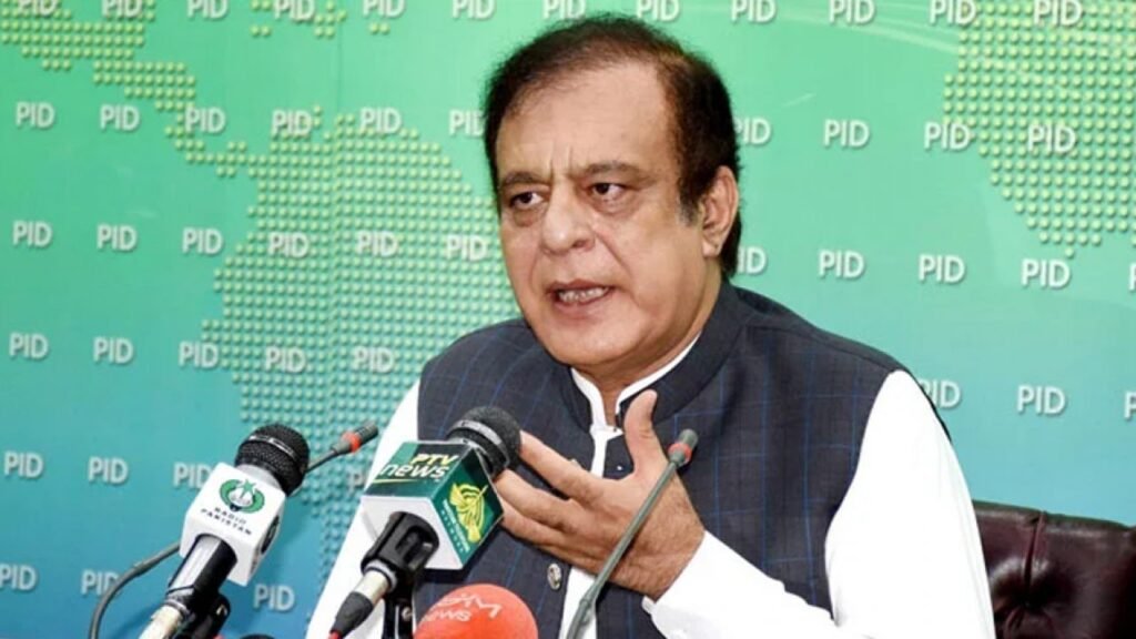 Electronic voting machines can’t be hacked, says Shibli Faraz during demonstration; Technology and election transparency