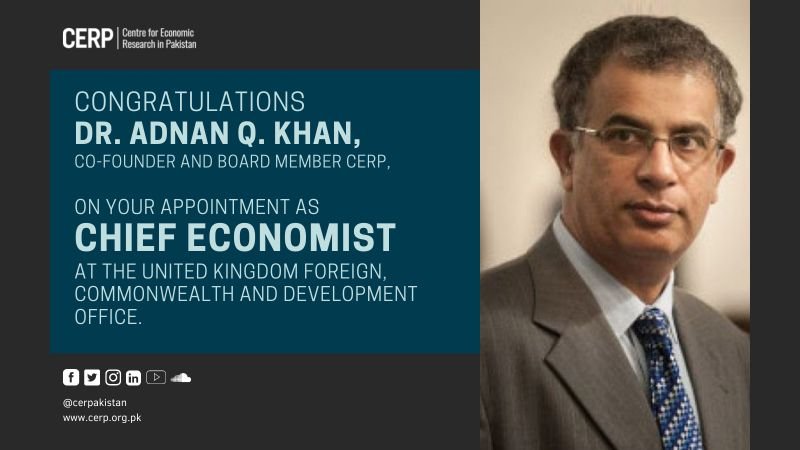 Pakistani origin professor appointed UK govt’s chief economist