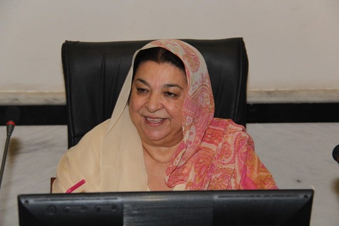 punjab health minister yasmin rashid tests positive for covid infection