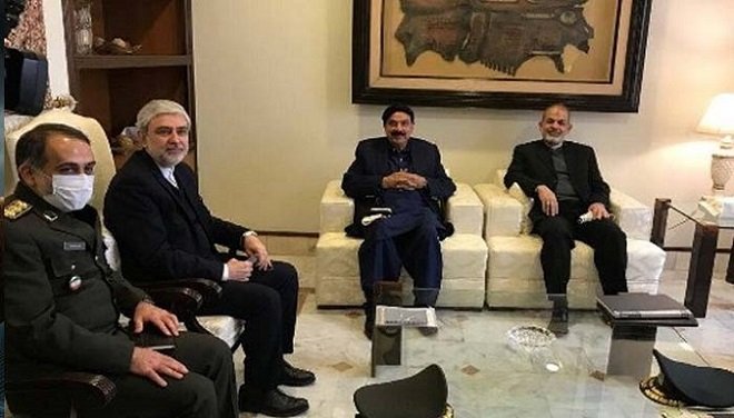 Iranian Interior Minister reaches Islamabad to discuss bilateral security issues, including border management and swap of prisoners