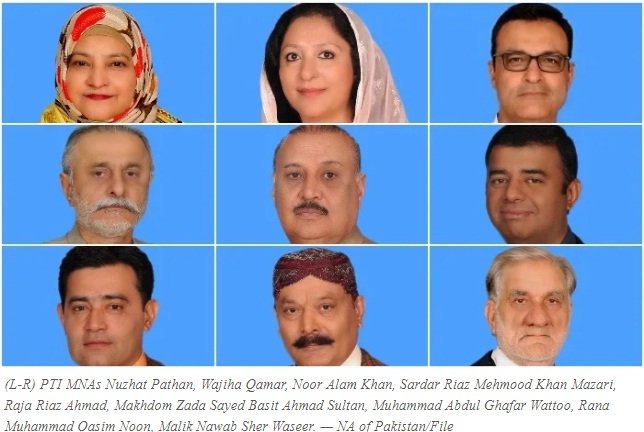 PTI’s dissident MNAs term their party leader’s allegations baseless: Response to Show-cause Notice