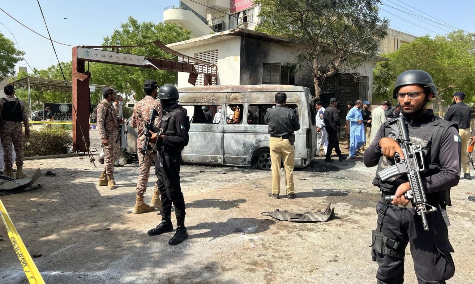 Karachi University Bomb Killed 5, Several Injured