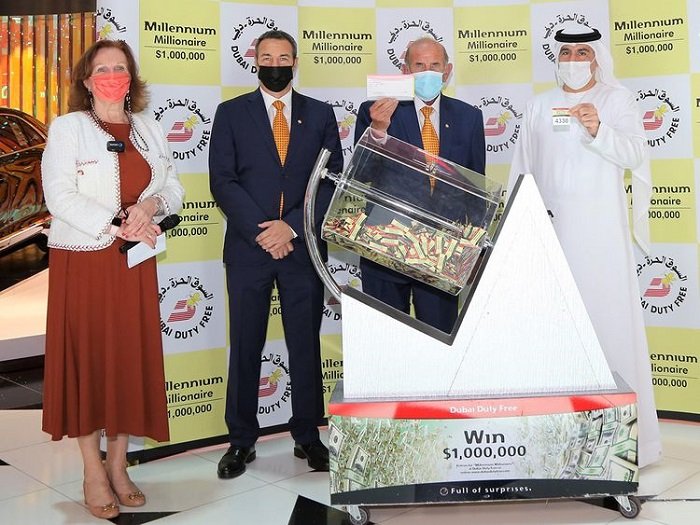 Luck favours Kamaluddin after 15 years to win $1 million, Ehsan wins BMW in Duty Free Shop lucky draw in Dubai