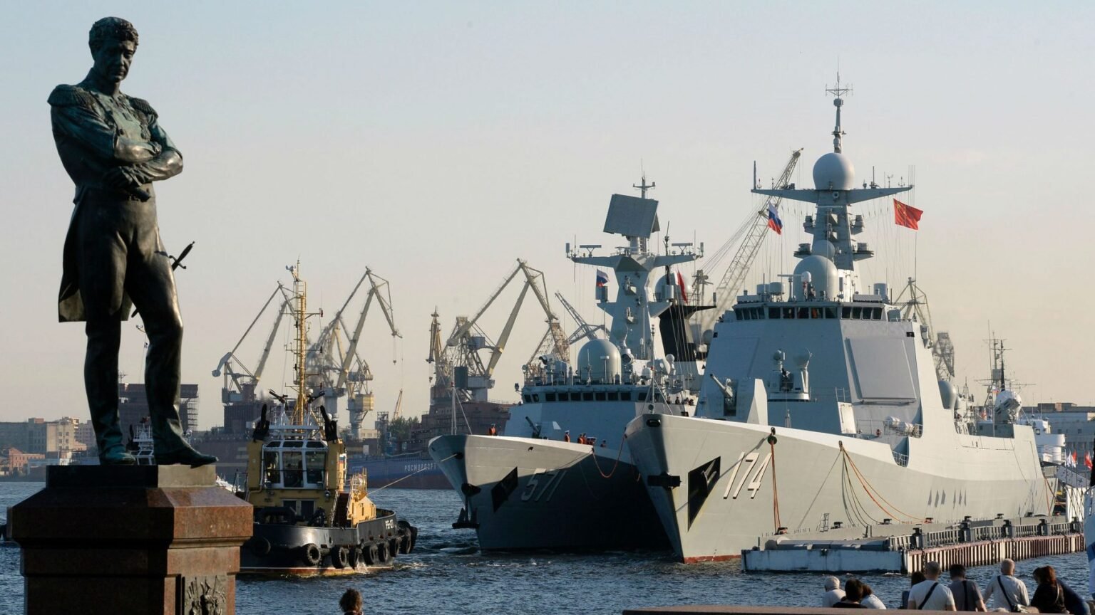 Japan sees Eight Russian and Chinese vessels near its region