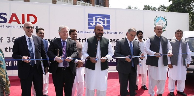 US Govt donates vehicles to KP for Remote Monitoring, Management of Pandemic