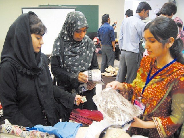 For female entrepreneurs, an exhibition was organized