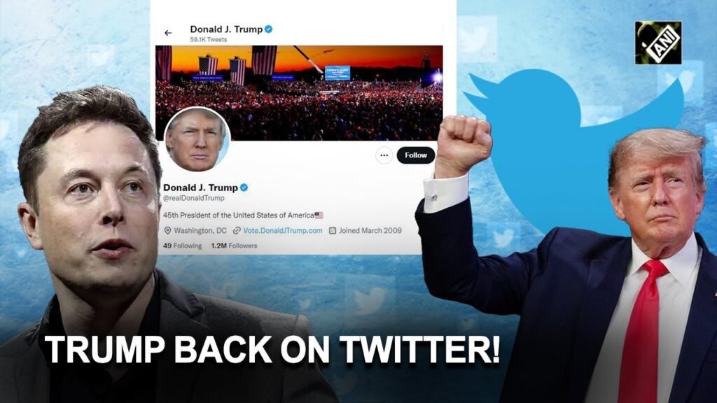 Elon Musk lifts ban on Trump’s Twitter Account