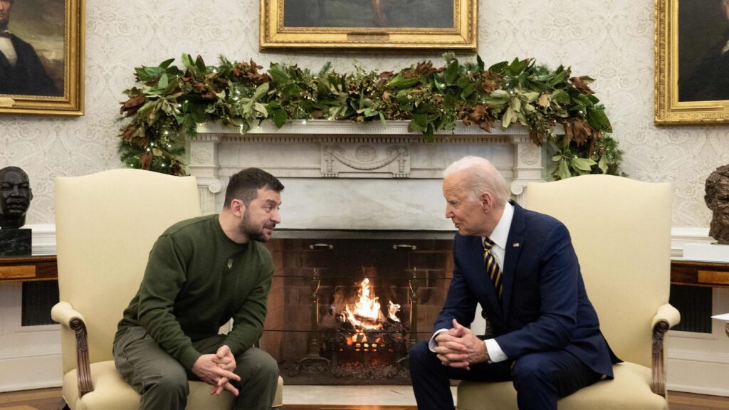 Biden To Talk Over Weapons Request With Zelensky