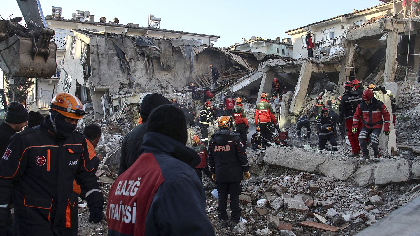 7.8-magnitude earthquake hit Turkey and Syria on Monday.