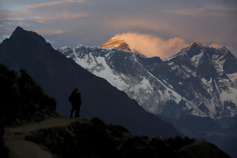 Chopper accident near Mount Everest