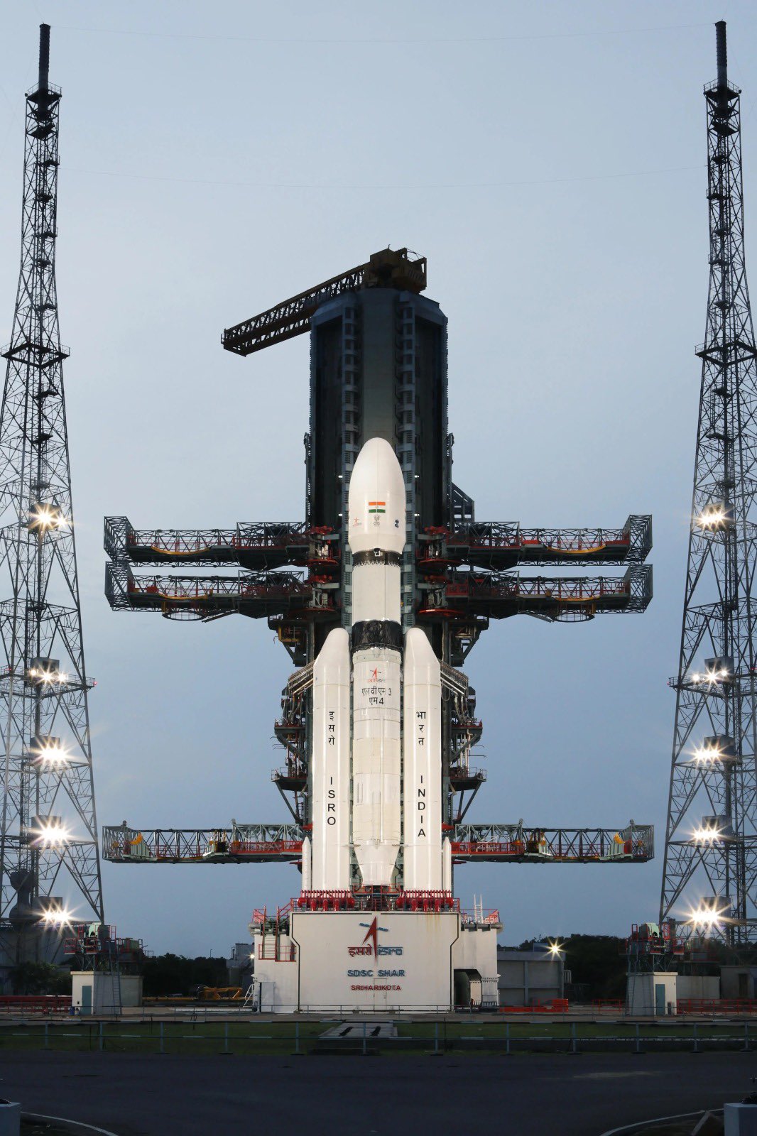 India launches a rocket as part of the Chandrayaan-3 mission to land a ...