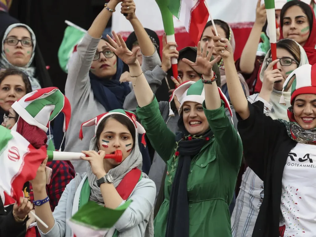 Iran allows women to watch football in stadiums
