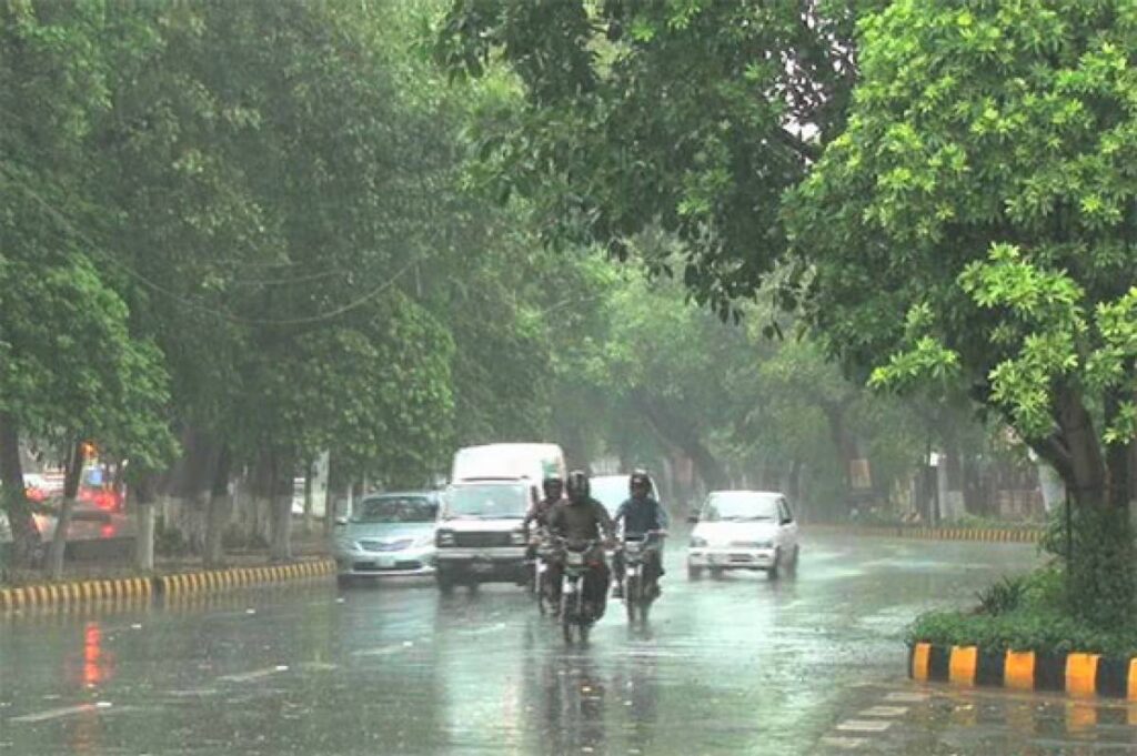 Heavy rainfall in Lahore
