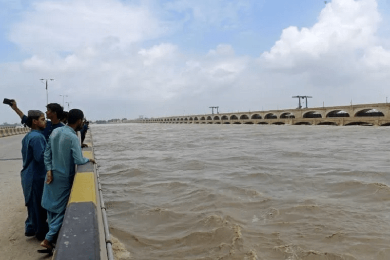 High-level Flood Alert in Sutlej River