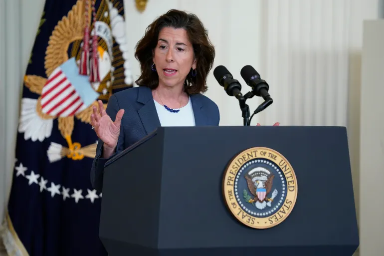 US Secretary of Commerce meets Chinese Ambassador Ahead of her visit to China