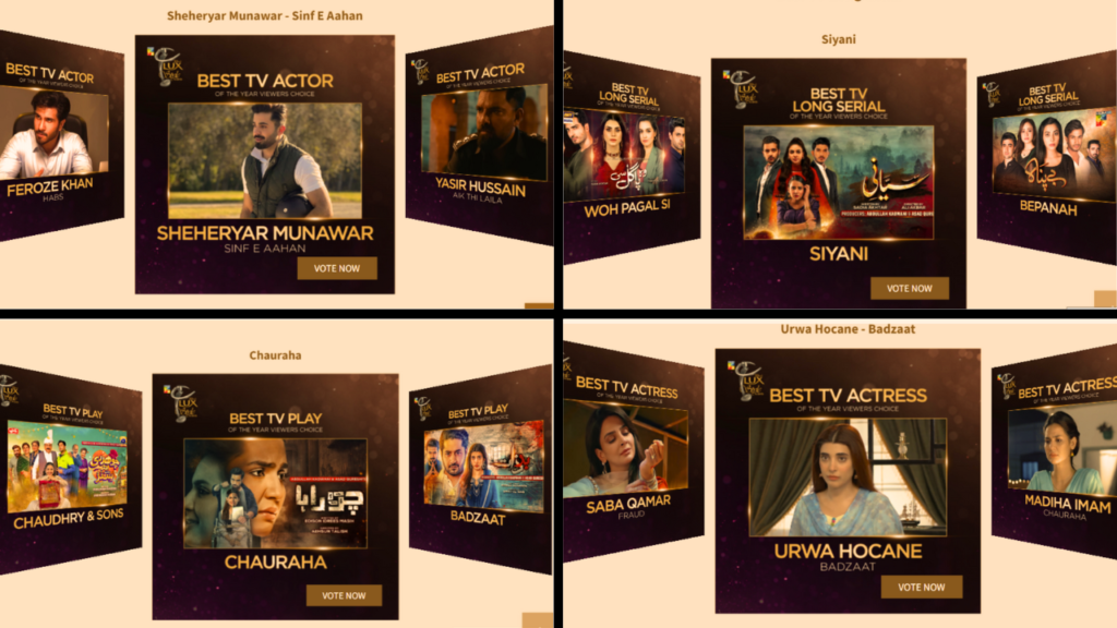 Lux Style Awards 2023 Nominations Announced: Pasoori, Joyland, Mere Humsafar Lead the Pack