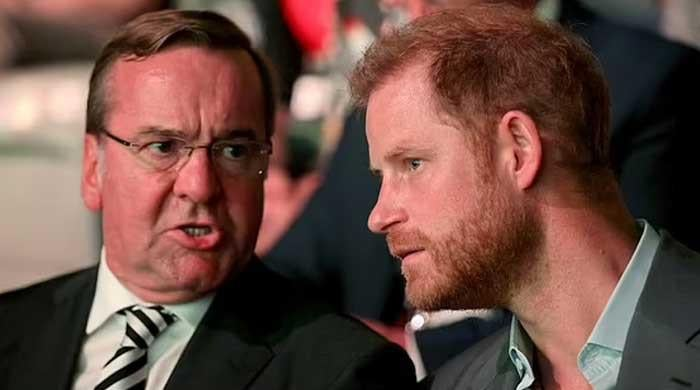 Prince Harry loses penalty shootout on live TV to German minister