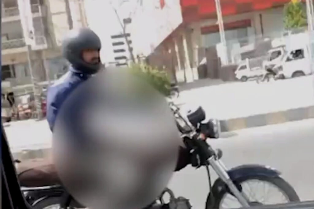 Arrest Made in Case of Karachi Motorcyclist Exposing Himself to Female Students