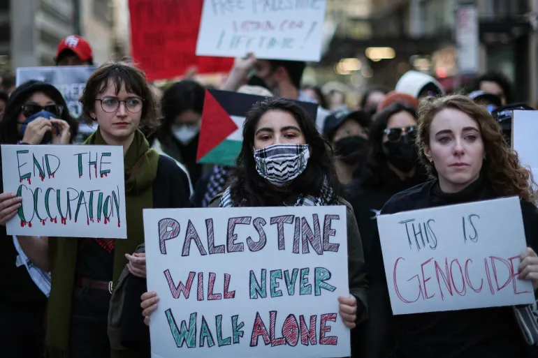 Students Suspended Over Gaza Rally at UK University