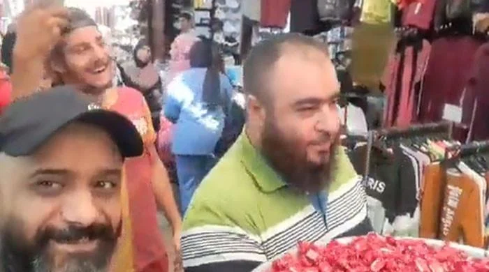 Lebanese celebrate Hamas attack on Israel by distributing sweets