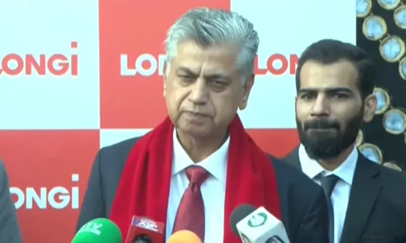 Caretaker Information Minister Murtaza Solangi Dismisses PTI Crackdown Questions