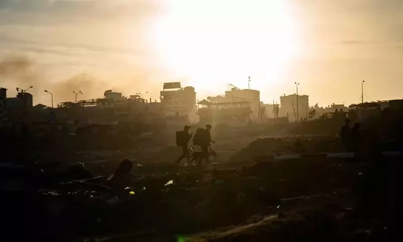 Heavy fighting in north Gaza after hostage deal report denied