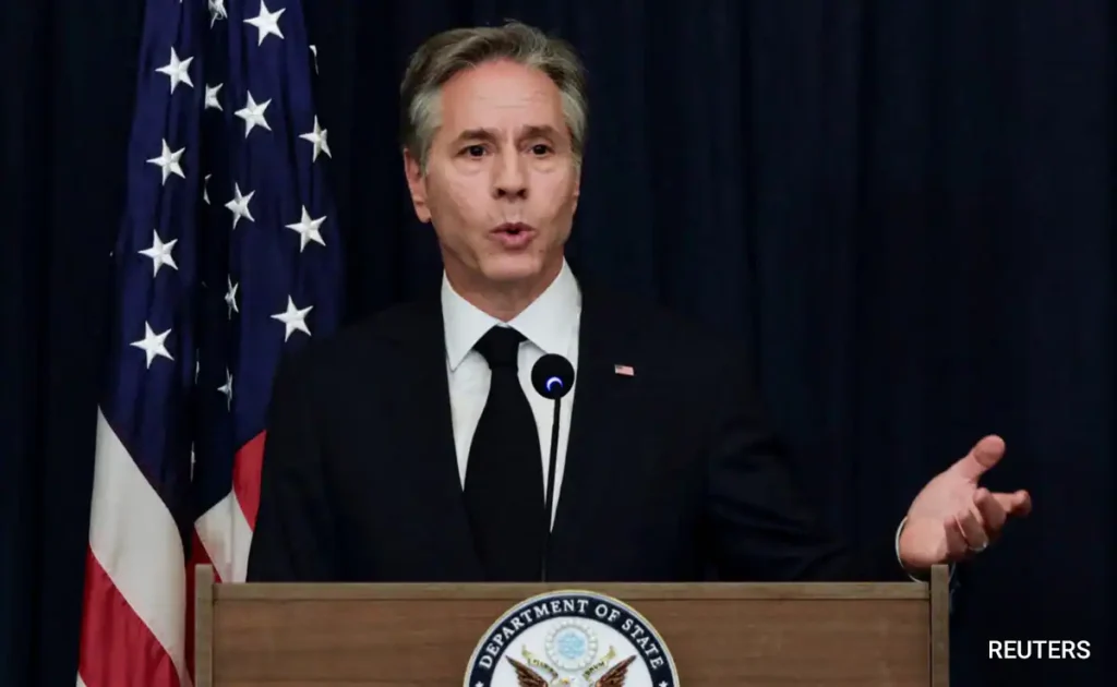 US Diplomat Blinken Meets Turkish Foreign Minister for High-Stakes Israel-Gaza Talks