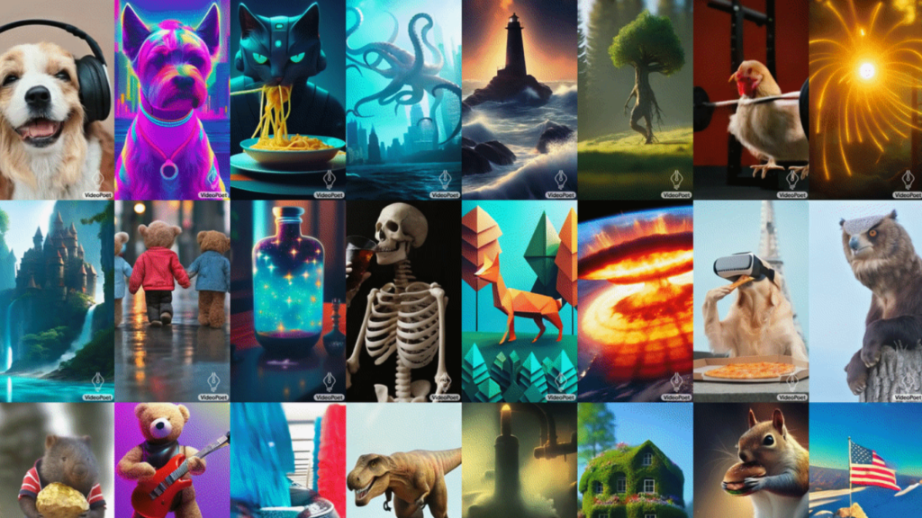 Google’s VideoPoet Transforms Text and Audio into Dynamic Videos