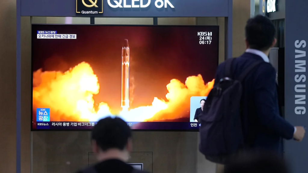 North Korea Test-Fires Most Advanced ICBM, Raising Concerns of US Reach