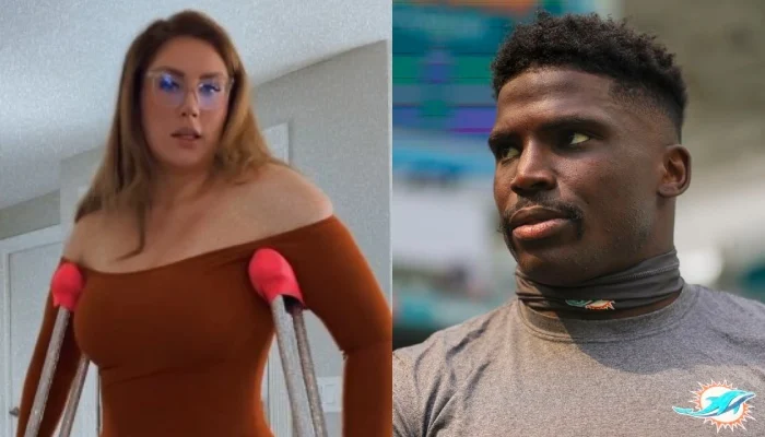 Miami Dolphins’ Tyreek Hill Faces Lawsuit Over Alleged ‘Severe Fracture’ of Influencer’s Leg