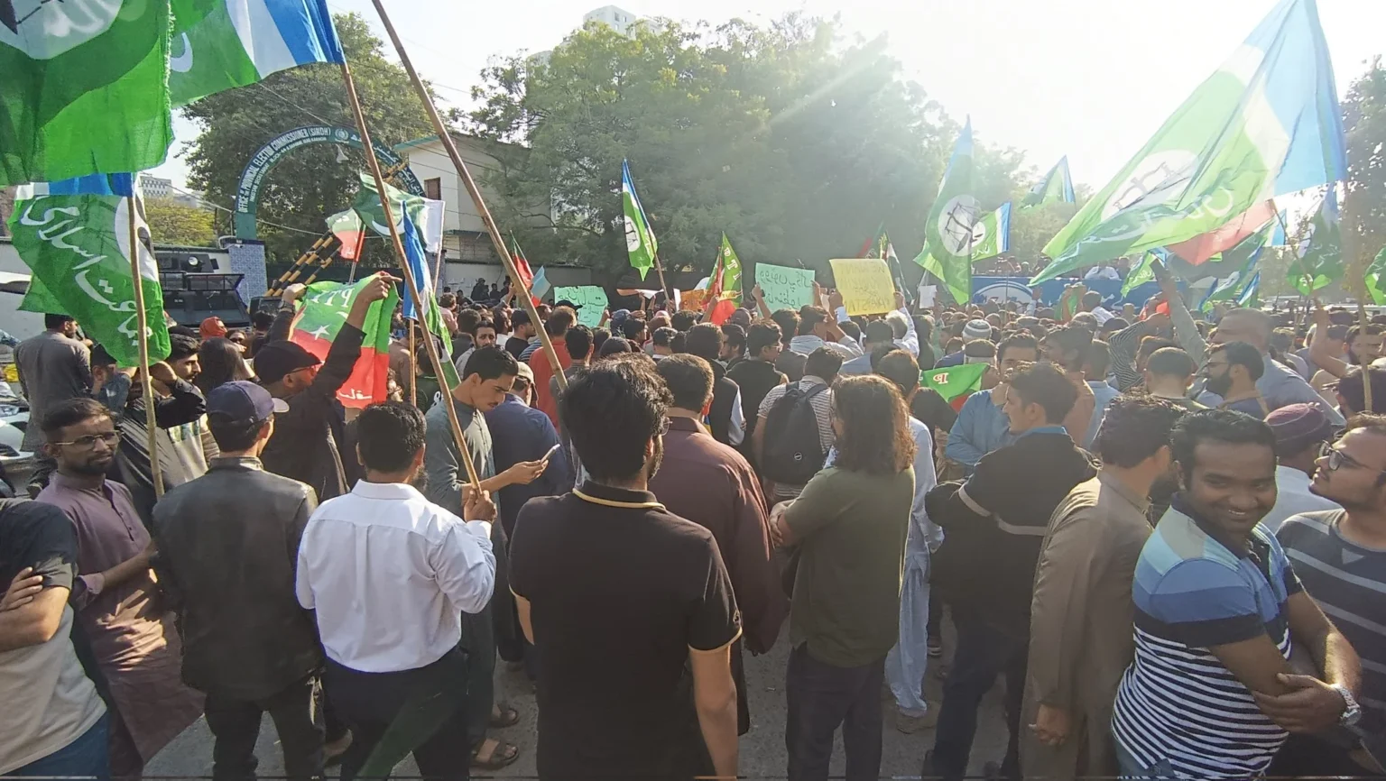 PTI supporters spark Countrywide protests over alleged election rigging