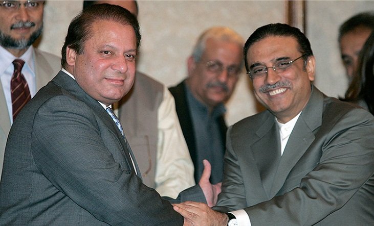 Shehbaz Sharif and Zardari agree to form a coalition government