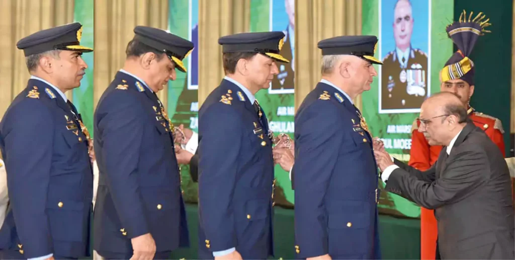 President Zardari Honors 42 Officers with Military Awards